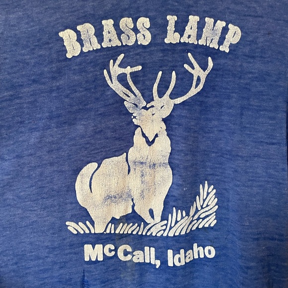 Vintage 80s Paper Thin T-Shirt - Picture 3 of 9